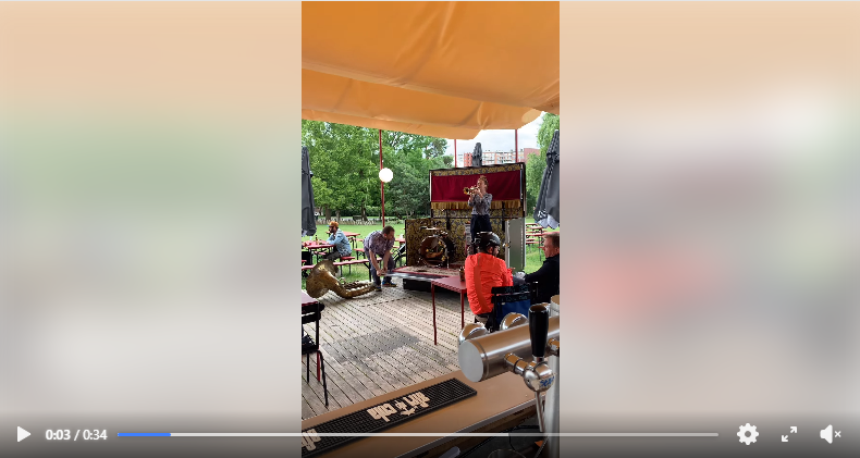 Guinguette Parc du Roi Baudouin — vidéo 1